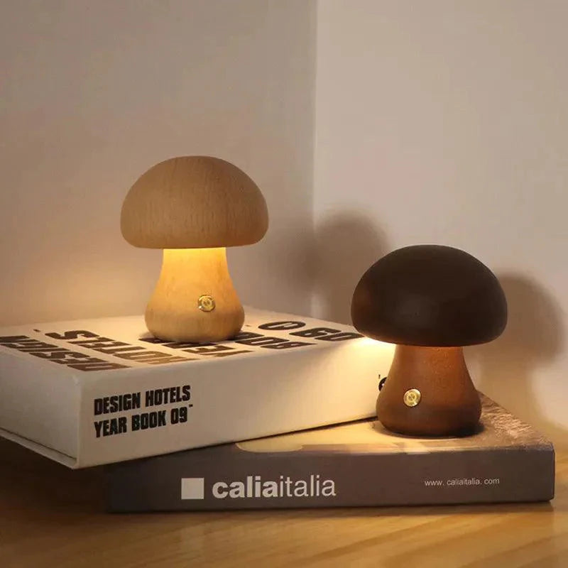 Luminaire de chevet motif Champignon – Référence : Zélie4871- - Nexa Lights