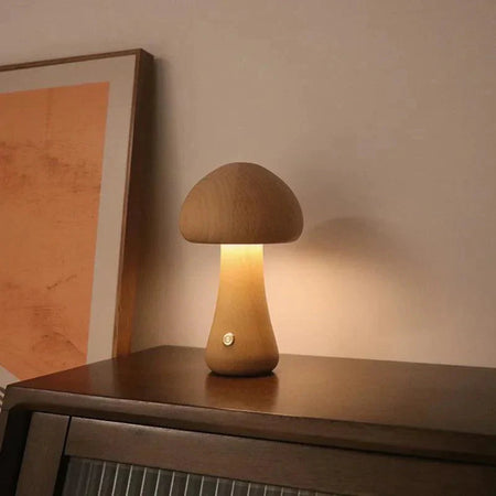 Luminaire de chevet motif Champignon – Référence : Zélie4871- - Nexa Lights