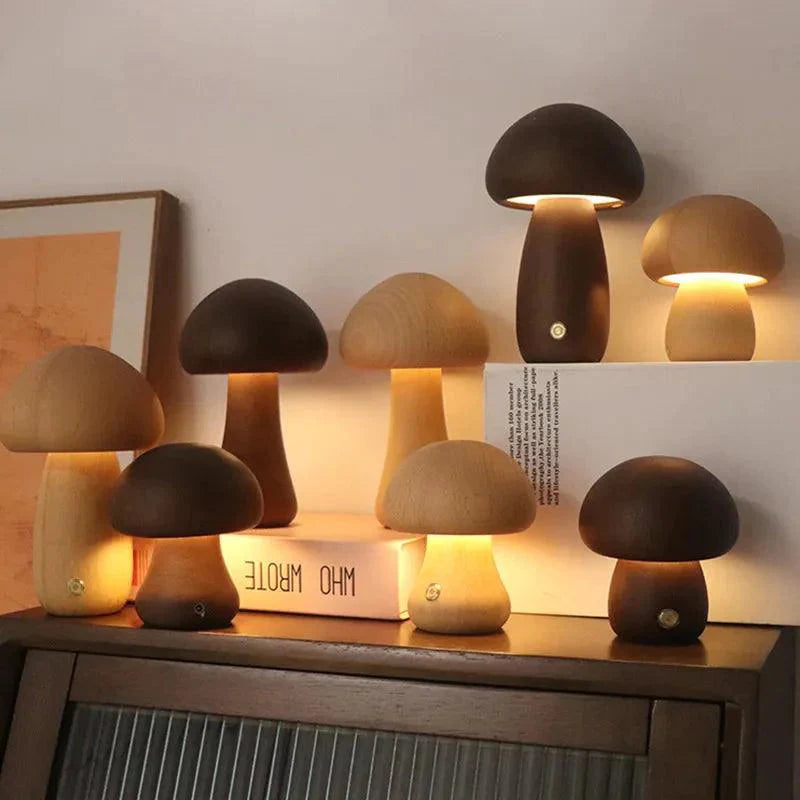 Luminaire de chevet motif Champignon – Référence : Zélie4871- - Nexa Lights