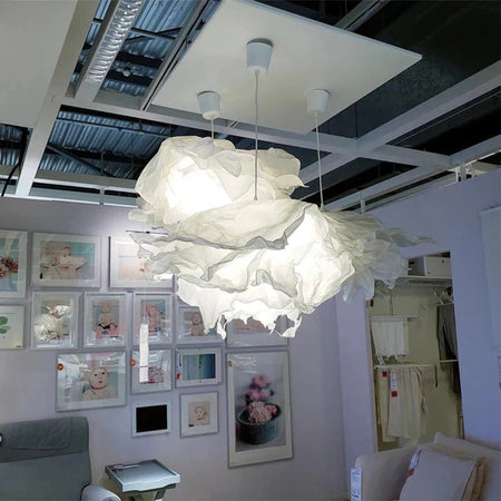 Lustre Nuage Minimaliste en Papier - Éclat Luminaire IL583914- - Nexa Lights