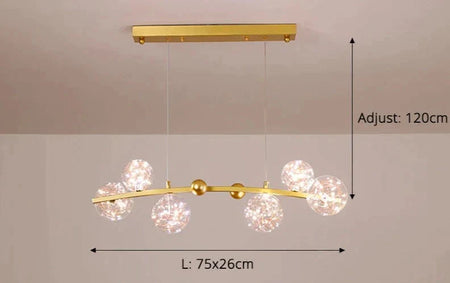 Suspendue Design : Têtes Multiples avec Options de Modèles et Couleurs d'Émission-Luminaire Suspendu - Nexa Lights