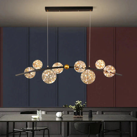 Suspendue Design : Têtes Multiples avec Options de Modèles et Couleurs d'Émission-Luminaire Suspendu - Nexa Lights
