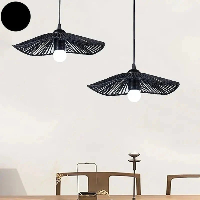 Abat-jour Boho en Corde Tressée pour Salle à Manger Rustique Luminaire IL582739-ILLUMEEN.COM
