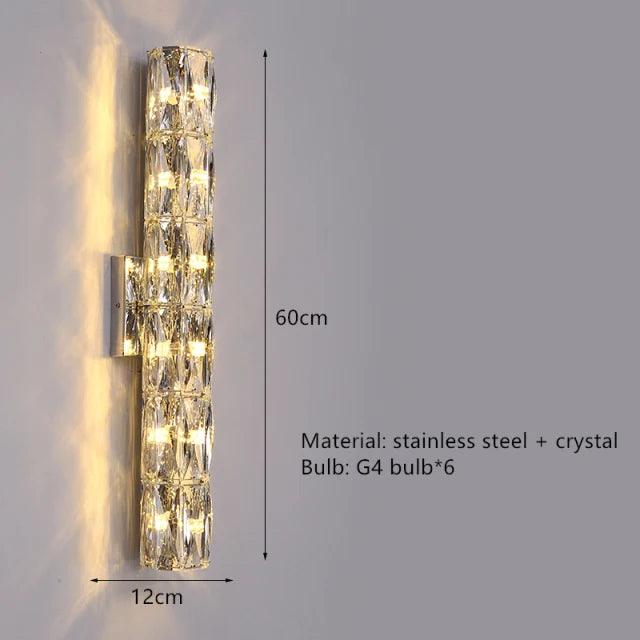 Luminaire Applique Murale effet diamant élégant – Référence : Marlo5823-ILLUMEEN.COM