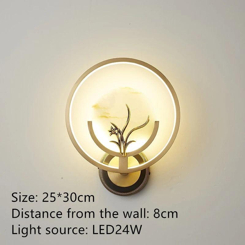 Luminaire Applique Murale design artistique avec motifs sculptés – Référence : Cléo5274-ILLUMEEN.COM