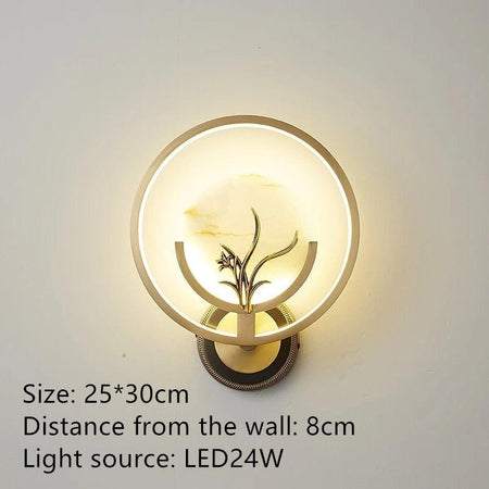 Luminaire Applique Murale design artistique avec motifs sculptés – Référence : Cléo5274-ILLUMEEN.COM