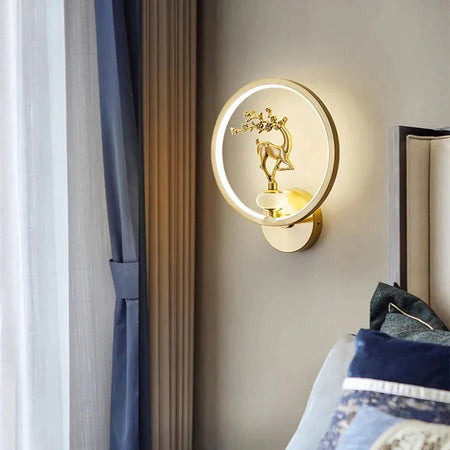 Luminaire Applique Murale design artistique avec motifs sculptés – Référence : Cléo5274-ILLUMEEN.COM