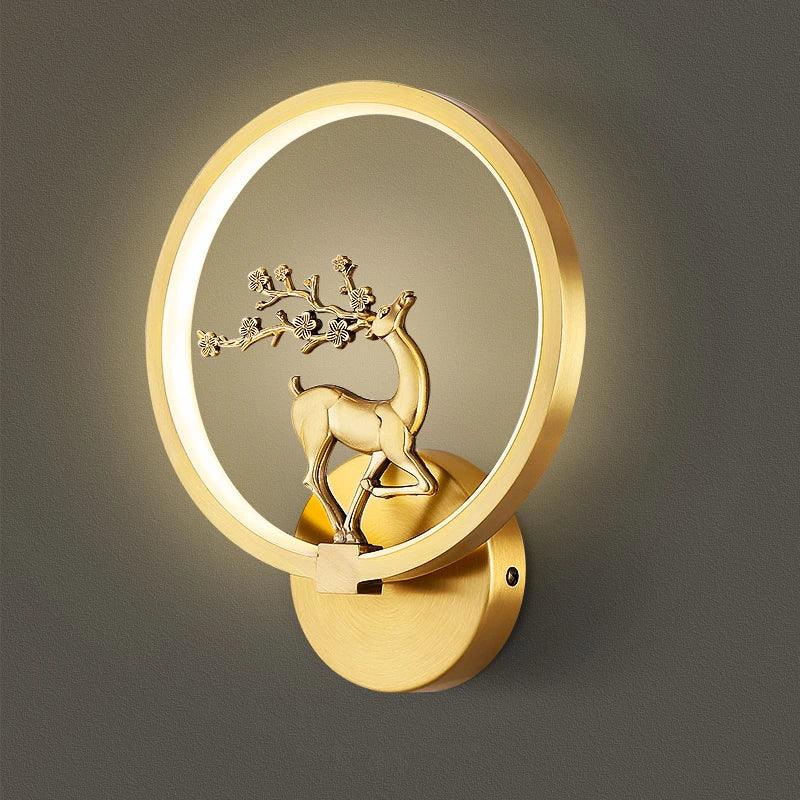 Luminaire Applique Murale design artistique avec motifs sculptés – Référence : Cléo5274-ILLUMEEN.COM