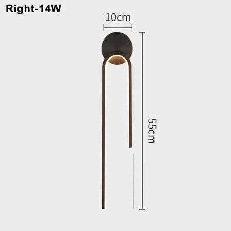 Luminaire Applique Murale style industriel noir – Référence : Elara8542-ILLUMEEN.COM