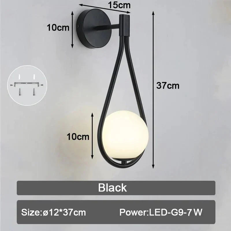 Luminaire Applique Murale style industriel en métal – Référence : Éloïse7421-ILLUMEEN.COM