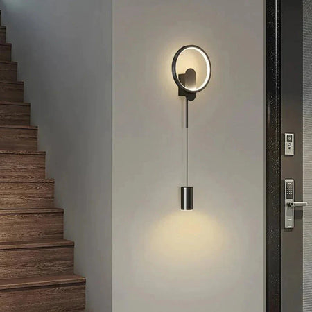 Luminaire Applique Murale style industriel noir – Référence : Amélie4392-ILLUMEEN.COM