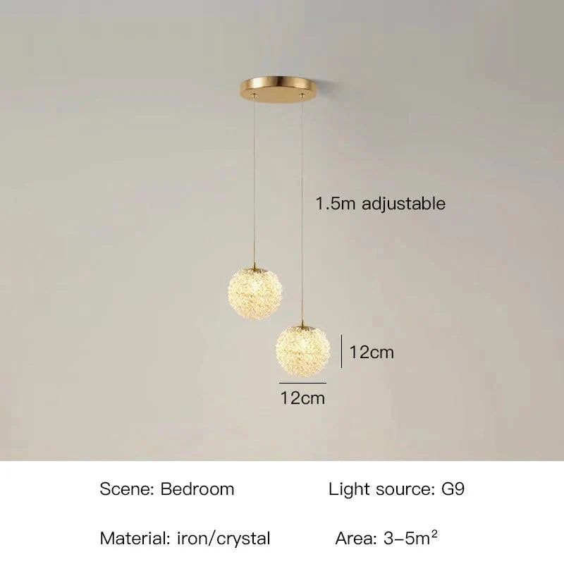 Luminaire Applique Murale style contemporain en cristal – Référence : Maëlys5294-ILLUMEEN.COM