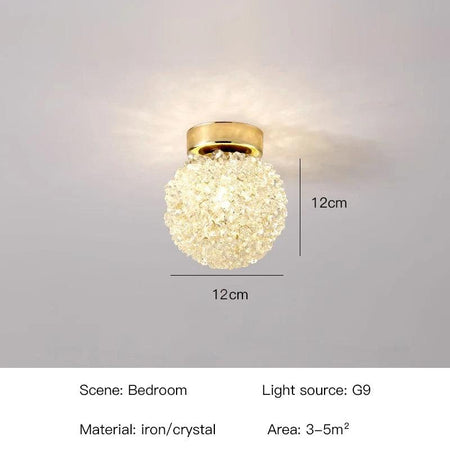 Luminaire Applique Murale style contemporain en cristal – Référence : Maëlys5294-ILLUMEEN.COM