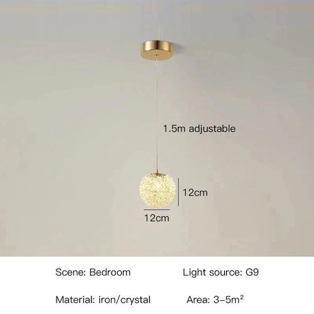 Luminaire Applique Murale style contemporain en cristal – Référence : Maëlys5294-ILLUMEEN.COM