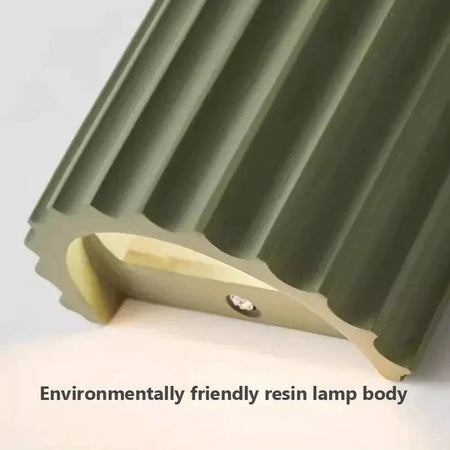 Luminaire Applique Murale finition en résine ondulée – Référence : Flora7392-ILLUMEEN.COM