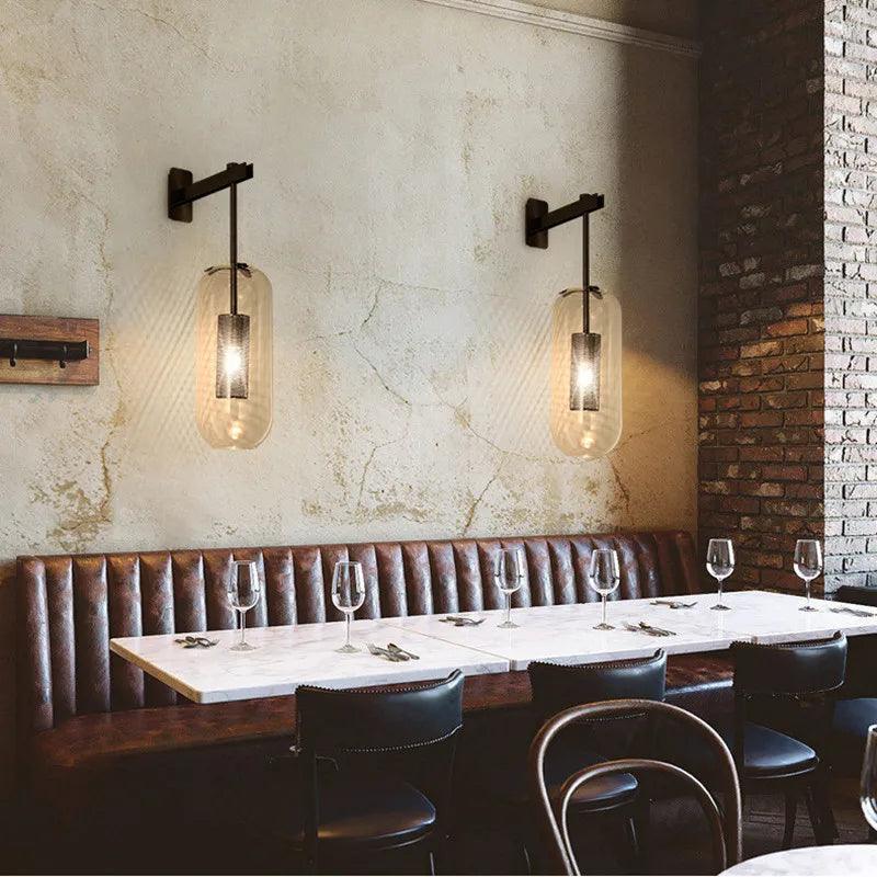 Luminaire Applique Murale verre transparent – Référence : Élise7853-ILLUMEEN.COM