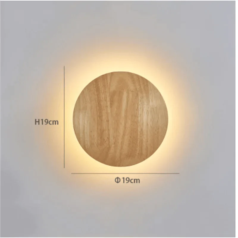 Luminaire Applique Murale style contemporain en bois – Référence : Elia7521-ILLUMEEN.COM