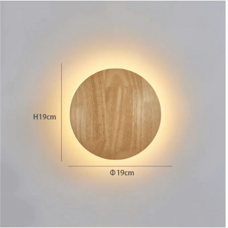 Luminaire Applique Murale style contemporain en bois – Référence : Elia7521-ILLUMEEN.COM