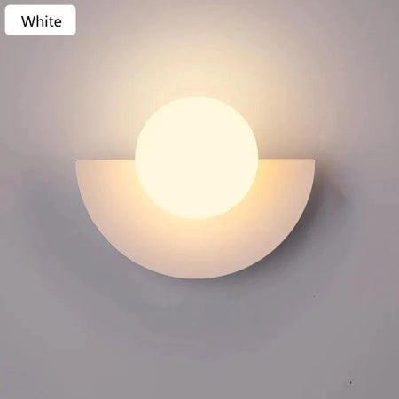 Luminaire Applique Murale verre transparent plaqué de couleur – Référence : Eléa7381-ILLUMEEN.COM