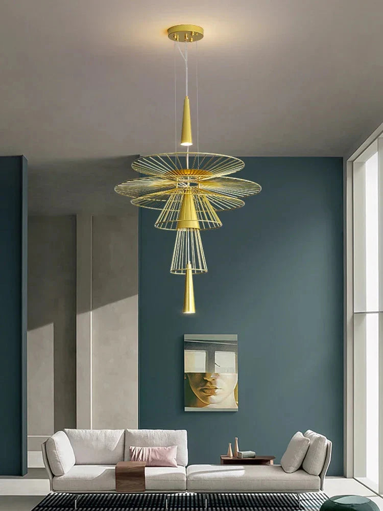 Luminaire Suspension style unique en métal – Référence : Marisol4728-ILLUMEEN.COM