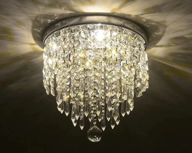 Luminaire Plafonnier design élégant en cristal – Référence : Maelis4821-ILLUMEEN.COM
