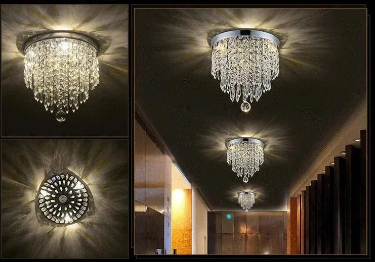 Luminaire Plafonnier design élégant en cristal – Référence : Maelis4821-ILLUMEEN.COM
