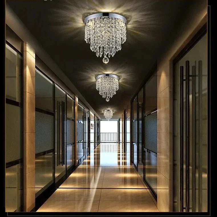 Luminaire Plafonnier design élégant en cristal – Référence : Maelis4821-ILLUMEEN.COM