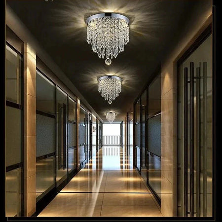 Luminaire Plafonnier design élégant en cristal – Référence : Maelis4821-ILLUMEEN.COM