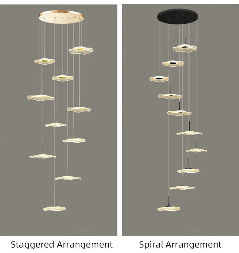 Luminaire Suspension finition brillante argentée – Référence : Vesper2198-ILLUMEEN.COM