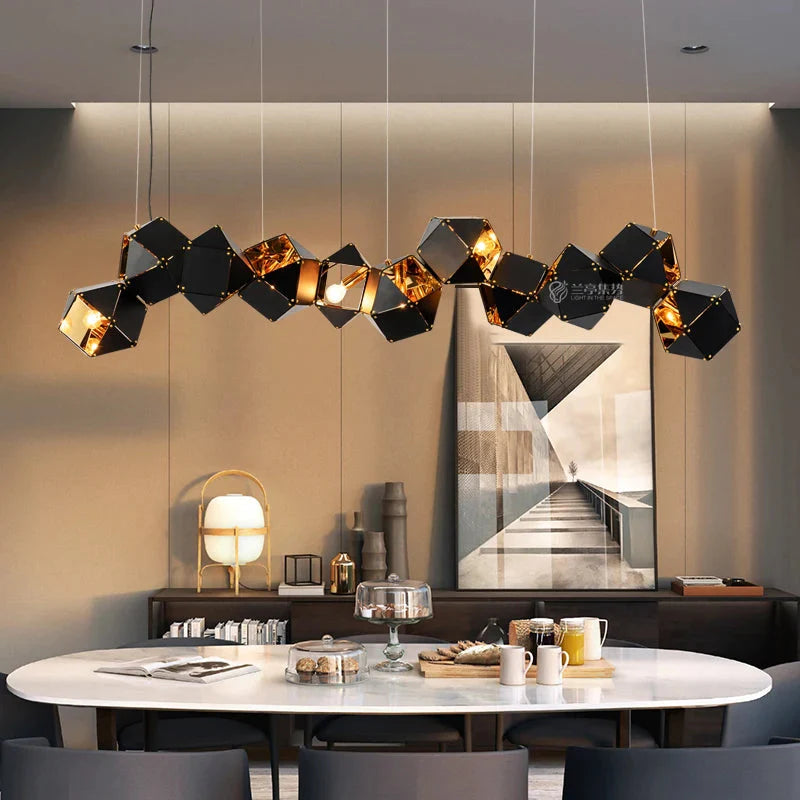 Luminaire Suspension design contemporain en métal – Référence : Arvel6293-ILLUMEEN.COM
