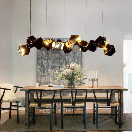 Luminaire Suspension design contemporain en métal – Référence : Arvel6293-ILLUMEEN.COM