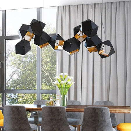 Luminaire Suspension design contemporain en métal – Référence : Arvel6293-ILLUMEEN.COM