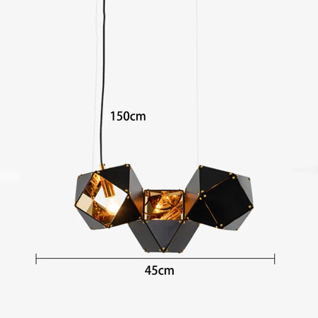 Luminaire Suspension design contemporain en métal – Référence : Arvel6293-ILLUMEEN.COM