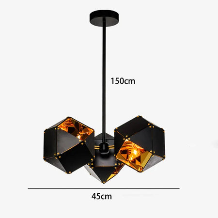 Luminaire Suspension design contemporain en métal – Référence : Arvel6293-ILLUMEEN.COM