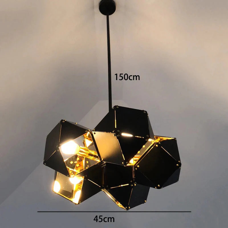 Luminaire Suspension design contemporain en métal – Référence : Arvel6293-ILLUMEEN.COM