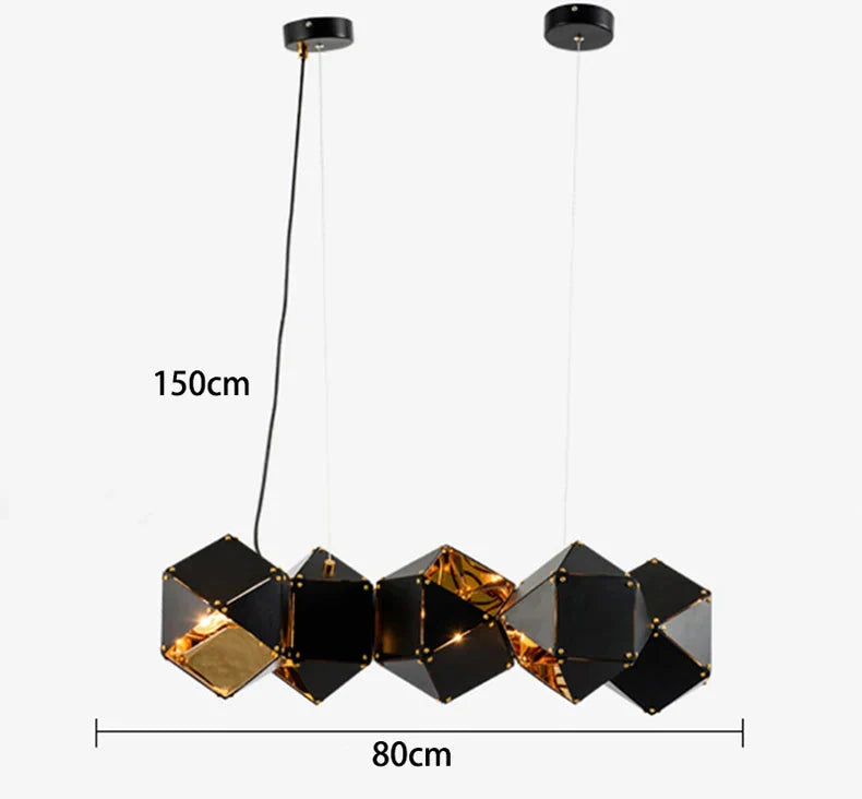 Luminaire Suspension design contemporain en métal – Référence : Arvel6293-ILLUMEEN.COM