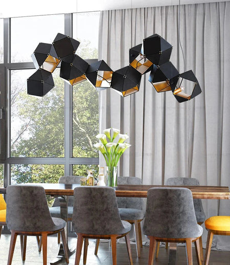 Luminaire Suspension design contemporain en métal – Référence : Arvel6293-ILLUMEEN.COM