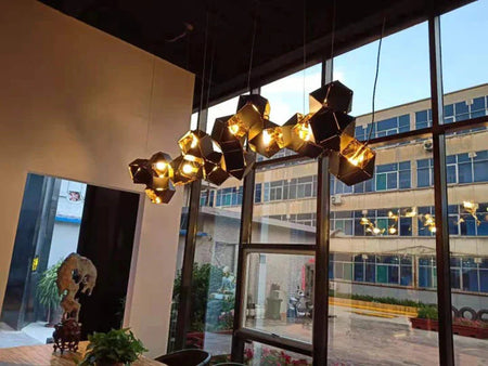 Luminaire Suspension design contemporain en métal – Référence : Arvel6293-ILLUMEEN.COM