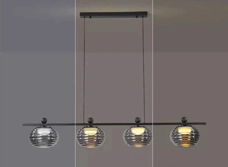 Luminaire Suspension design unique en verre – Référence : Nélio7314-ILLUMEEN.COM