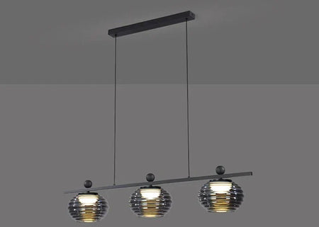 Luminaire Suspension design unique en verre – Référence : Nélio7314-ILLUMEEN.COM