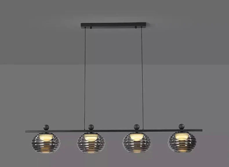 Luminaire Suspension design unique en verre – Référence : Nélio7314-ILLUMEEN.COM
