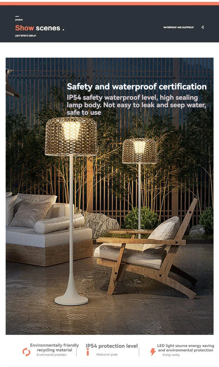 Luminaire Extérieur solaire autonome – Référence : Cléo7294-ILLUMEEN.COM