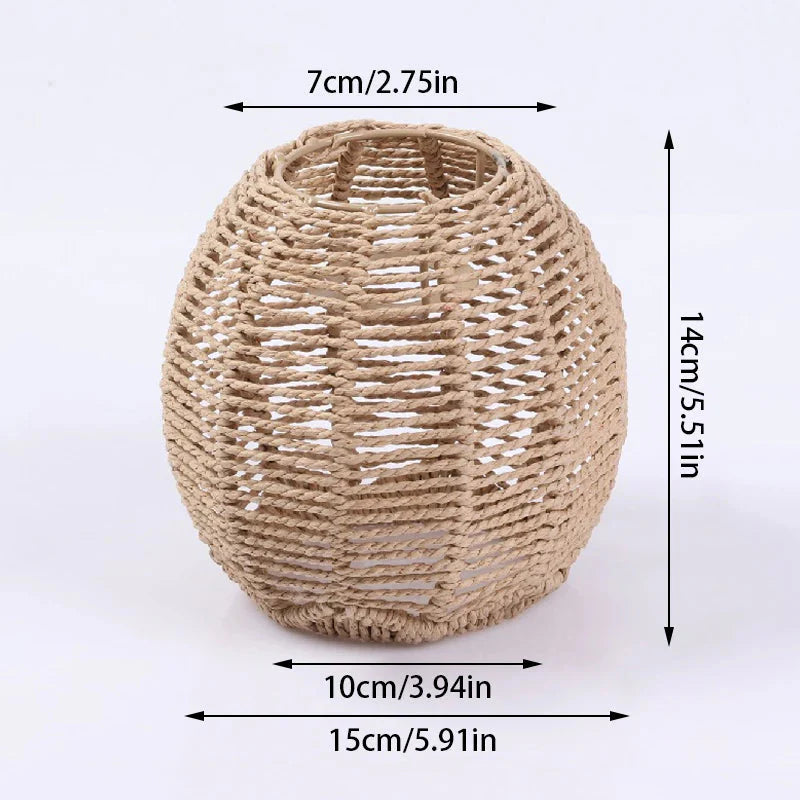 Luminaire Abat-Jour texture naturelle – Référence : Aurélien-ILLUMEEN.COM