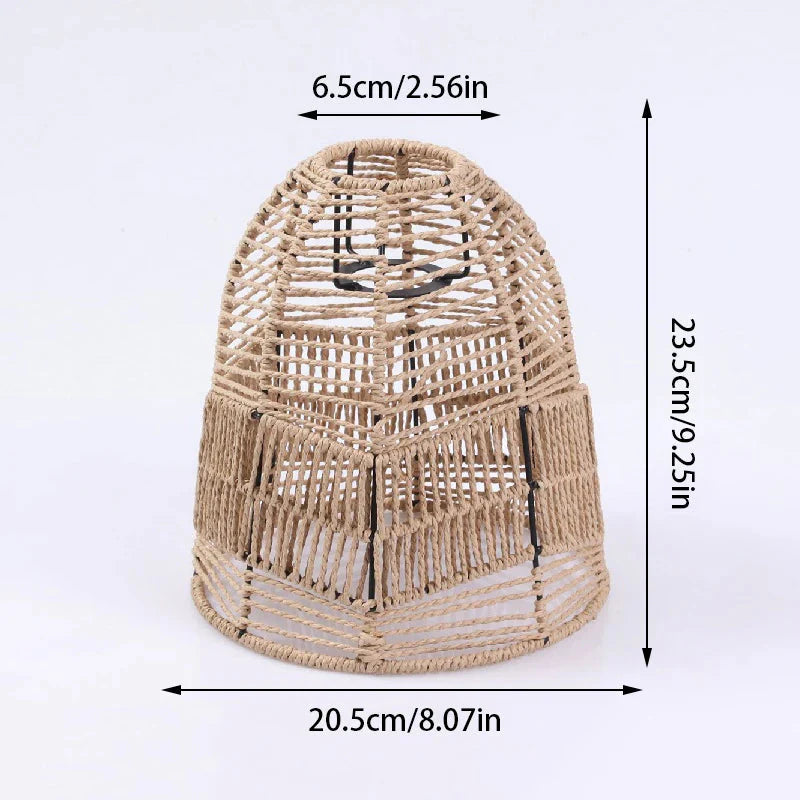 Luminaire Abat-Jour texture naturelle – Référence : Aurélien-ILLUMEEN.COM