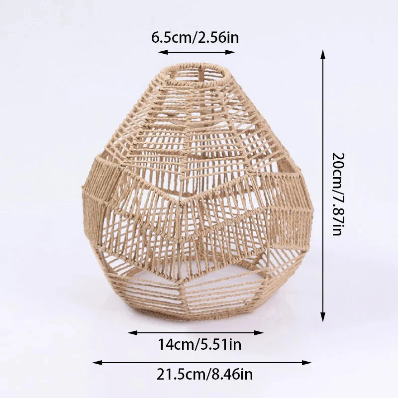 Luminaire Abat-Jour texture naturelle – Référence : Aurélien-ILLUMEEN.COM