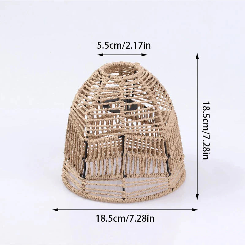 Luminaire Abat-Jour texture naturelle – Référence : Aurélien-ILLUMEEN.COM