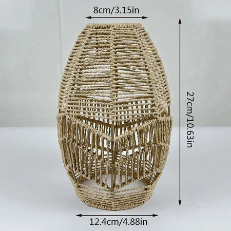 Luminaire Abat-Jour texture naturelle – Référence : Aurélien-ILLUMEEN.COM