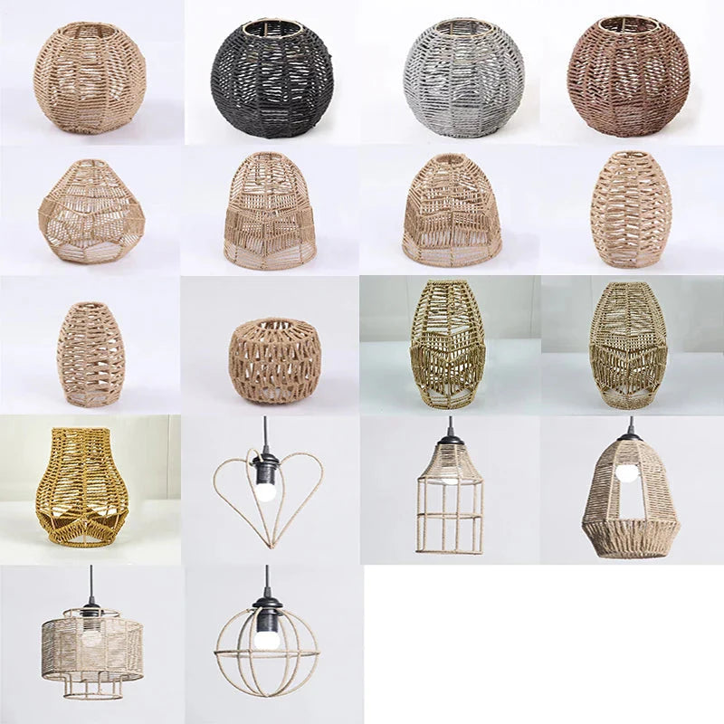 Luminaire Abat-Jour texture naturelle – Référence : Aurélien-ILLUMEEN.COM