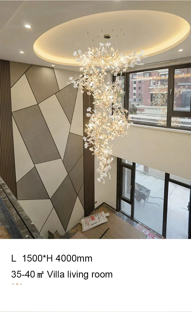 Luminaire Lustre design nordique en cristal – Référence : Elysia3857-ILLUMEEN.COM