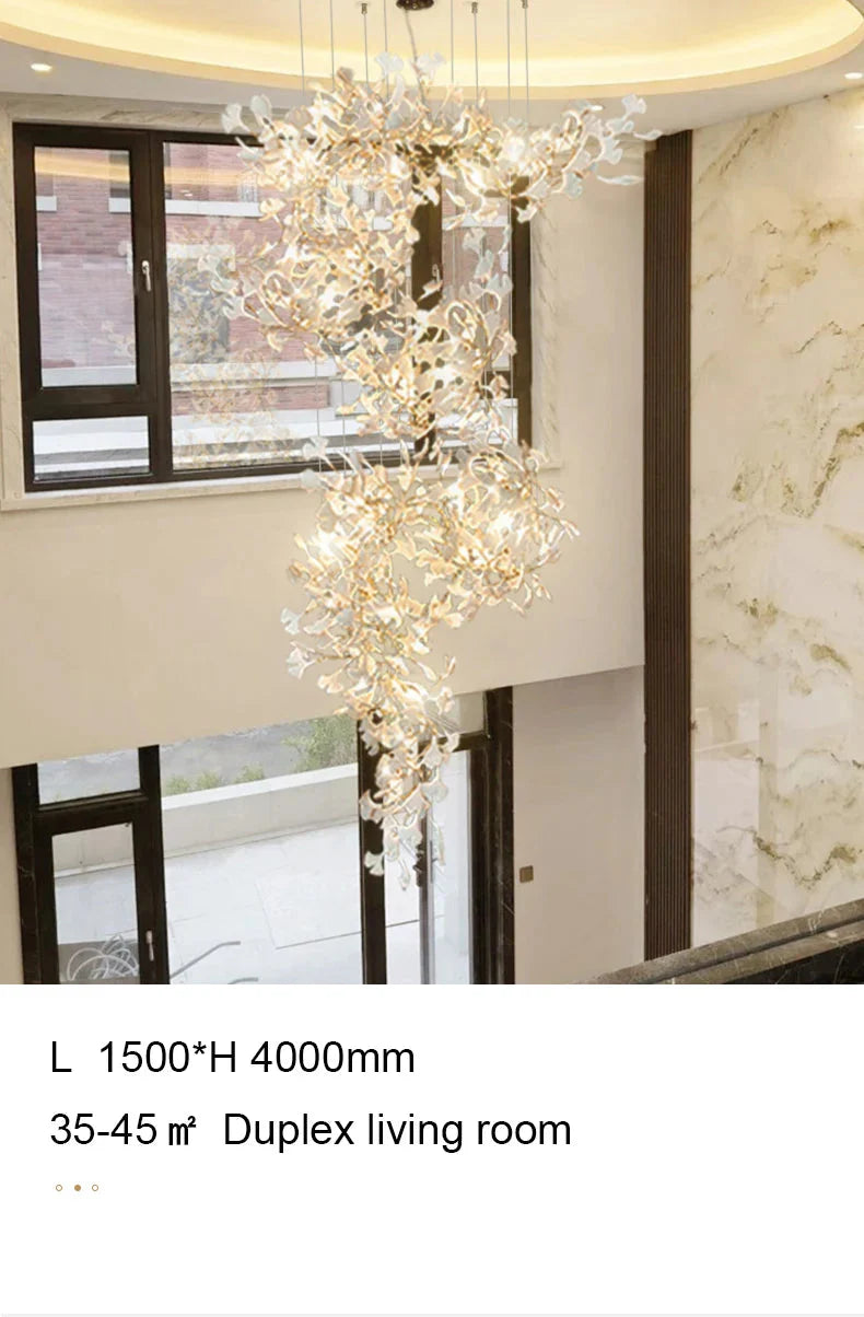 Luminaire Lustre design nordique en cristal – Référence : Elysia3857-ILLUMEEN.COM